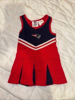 Toddler New England Patriots Cheer Dress